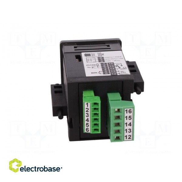 Module: regulator | temperature | SPST-NO | panel | 250VAC/8A | 0÷50°C фото 5