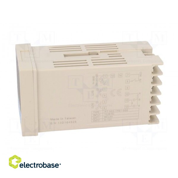 Module: regulator | temperature | SPST-NO | OUT 2: 0÷10V | on panel фото 3