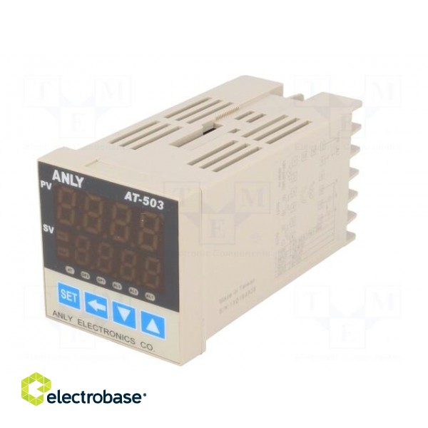 Module: regulator | temperature | SPST-NO | OUT 2: 0÷10V | on panel image 2