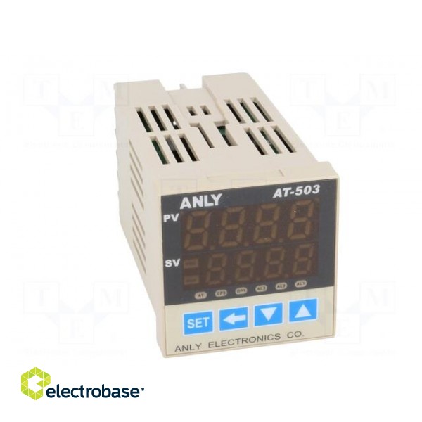 Module: regulator | temperature | SPST-NO | OUT 2: 0÷10V | on panel фото 9