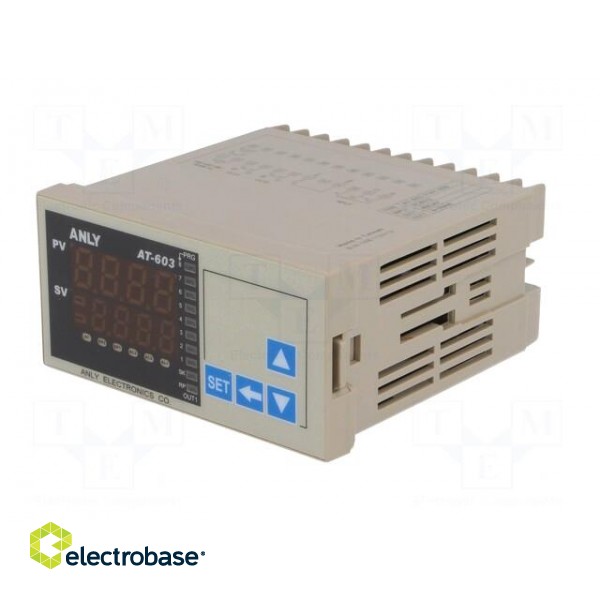 Module: regulator | temperature | SPST-NO | OUT 2: 4÷20mA | panel | IP20 фото 3