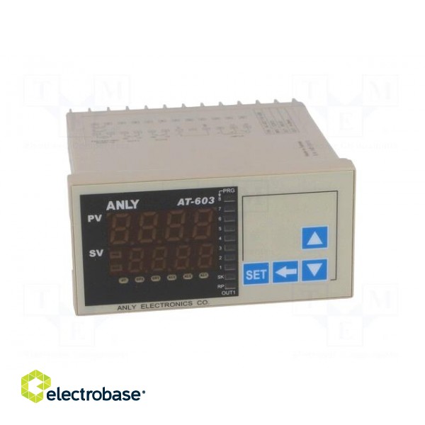 Module: regulator | temperature | SPST-NO | OUT 2: 4÷20mA | panel | IP20 image 10