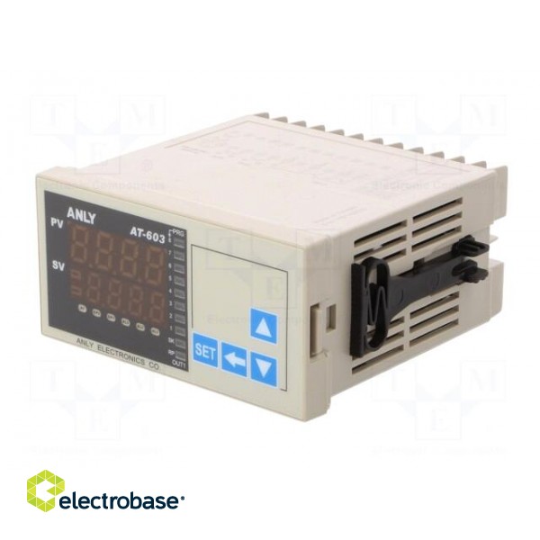 Module: regulator | temperature | SPST-NO | OUT 2: 4÷20mA | panel | IP20 image 2
