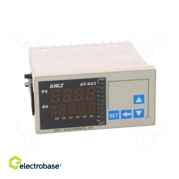 Module: regulator | temperature | SPST-NO | OUT 2: 4÷20mA | panel | IP20 фото 9
