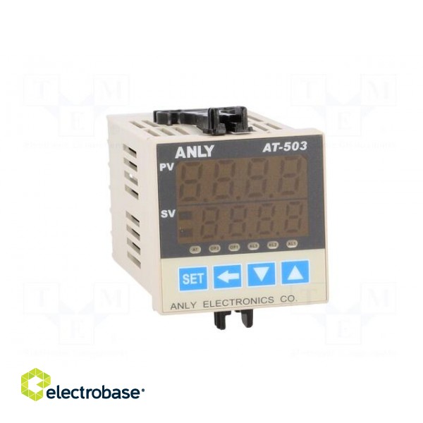 Module: regulator | temperature | SPST-NO | OUT 2: 4÷20mA | panel | IP20 фото 9