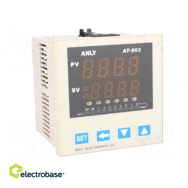 Module: regulator | temperature | SPST-NO | OUT 2: 4÷20mA | panel | IP20 image 9