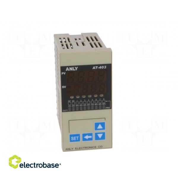 Module: regulator | temperature | SPST-NO | OUT 2: 4÷20mA | panel | IP20 image 10