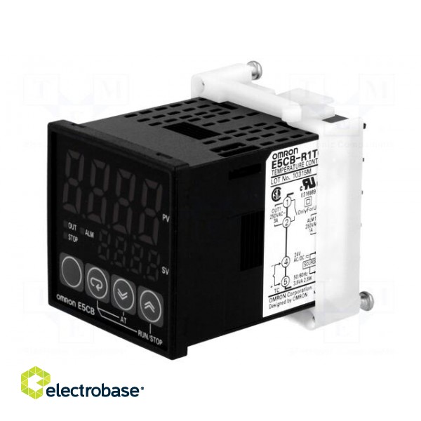 Module: regulator | temperature | SPST-NO | OUT 2: SPST-NO | on panel image 1