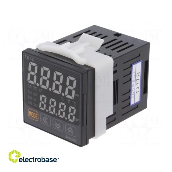 Module: regulator | temperature | on panel,socket | -10÷50°C | IP65