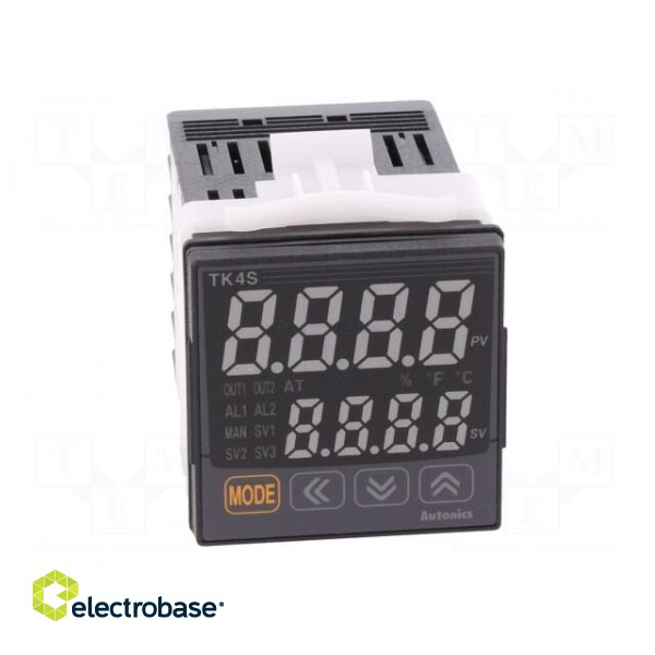 Module: regulator | temperature | SSR | OUT 2: SSR,analogue | on panel фото 9