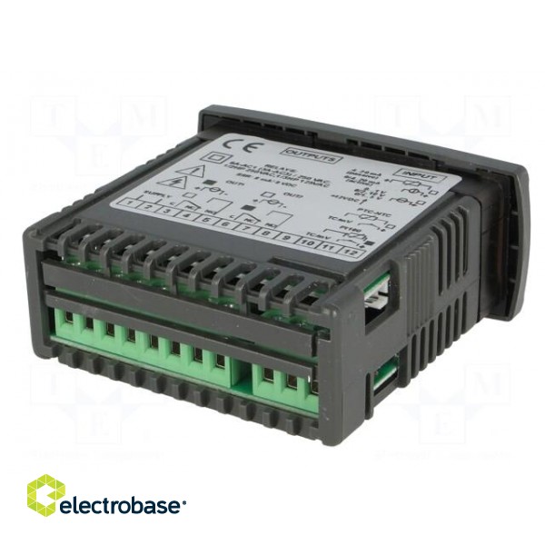 Module: regulator | temperature | SSR | OUT 2: SPDT | on panel | 0÷50°C image 6