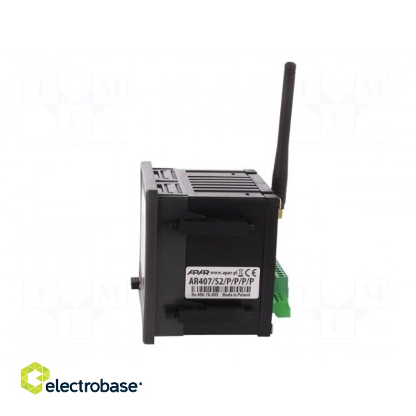 Logger | 230VAC | IN: 16 | Mounting: on panel | IP30 (from the front) paveikslėlis 3