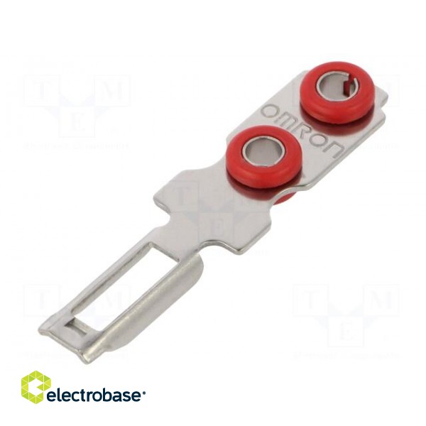 Safety switch accessories: flat key | Series: D4GS-N image 1