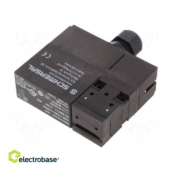 Safety switch: bolting | AZM 170 | NC + NO | IP67 | plastic | black image 1