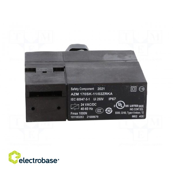 Safety switch: bolting | AZM 170 | NC x3 + NO | IP67 | plastic | black image 9