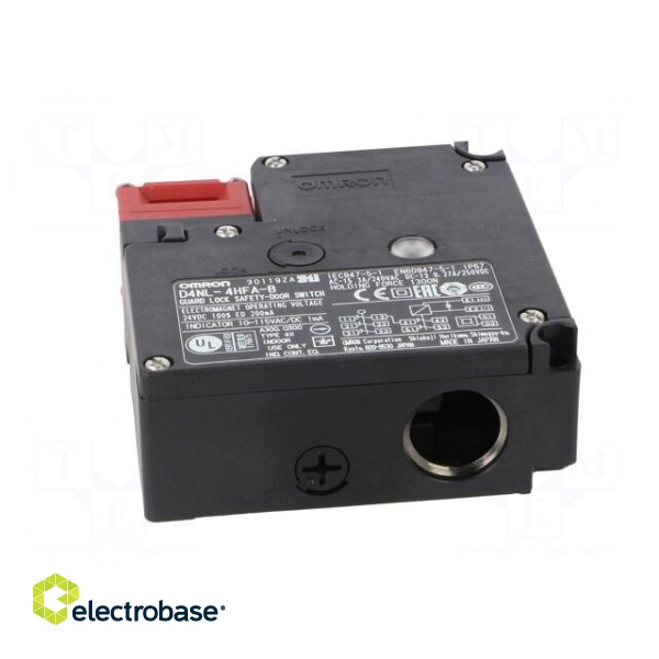 Safety switch: key operated | Series: D4NL | Contacts: NC x3 | IP67 image 5