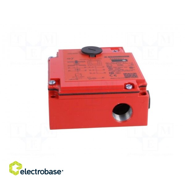 Safety switch: bolting | Series: PREVENTA | Contacts: NC + NO | IP67 image 6