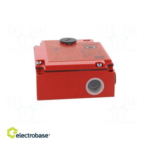 Safety switch: bolting | XCSE | NC + NO | IP67 | metal | red | 24VDC | 2kN image 5