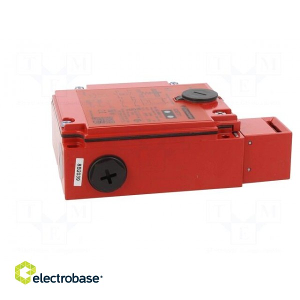 Safety switch: bolting | XCSE | NC + NO | IP67 | metal | red | 24VDC | 2kN image 7