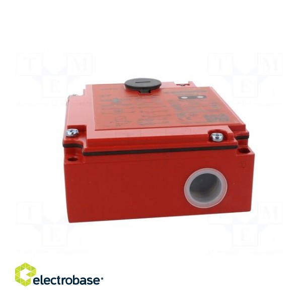 Safety switch: bolting | XCSE | NC + NO | IP67 | metal | red | 24VDC | 2kN фото 6