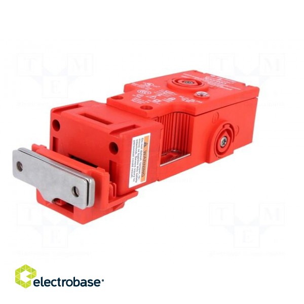 Safety switch: bolting | SPARTAN | NC x2 | IP67 | metal | red | 250VAC/2A image 2