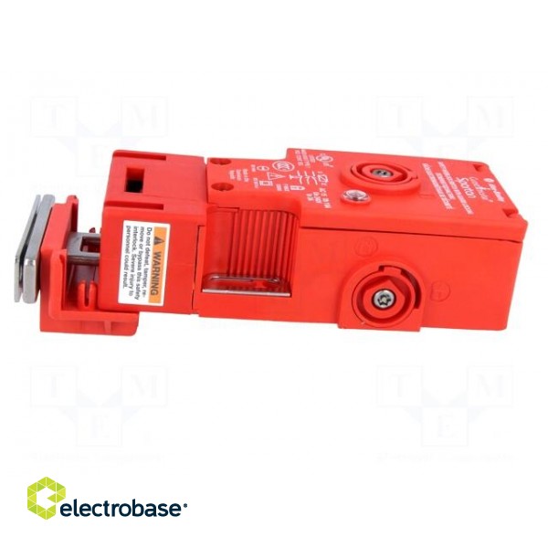 Safety switch: bolting | SPARTAN | NC x2 | IP67 | metal | red | 250VAC/2A image 3
