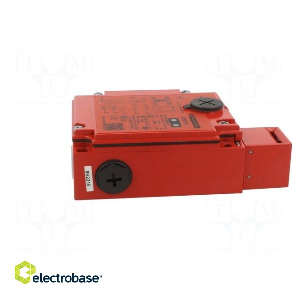 Safety switch: bolting | XCSE | NC + NO | IP67 | metal | red | 24VDC | 2kN image 7