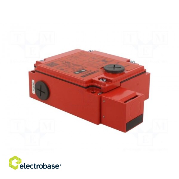 Safety switch: bolting | XCSE | NC + NO | IP67 | metal | red | 24VDC | 2kN image 8