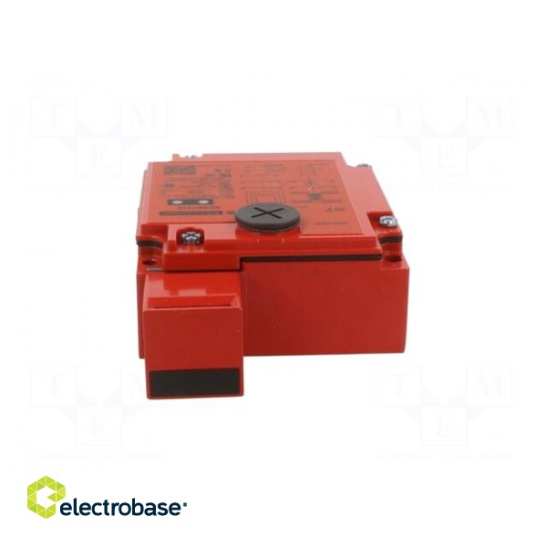 Safety switch: bolting | XCSE | NC + NO | IP67 | metal | red | 24VDC | 2kN image 9