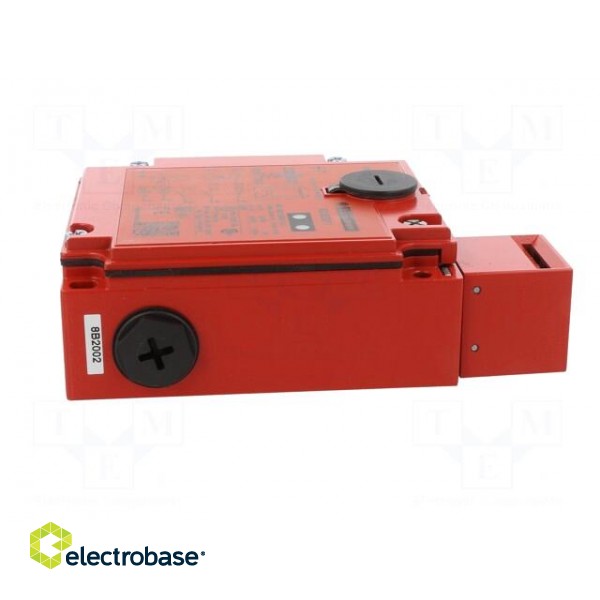 Safety switch: bolting | XCSE | NC + NO | IP67 | metal | red | 24VDC | 2kN image 8