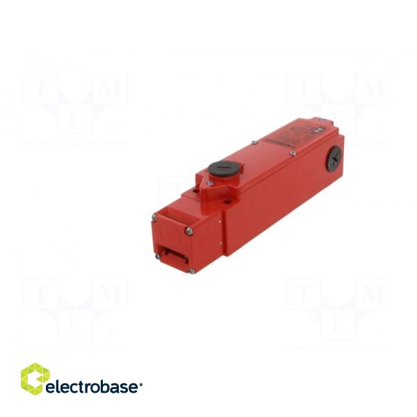 Safety switch: bolting | XCSLF | NC + NO | IP66 | metal | red | 24VDC image 2