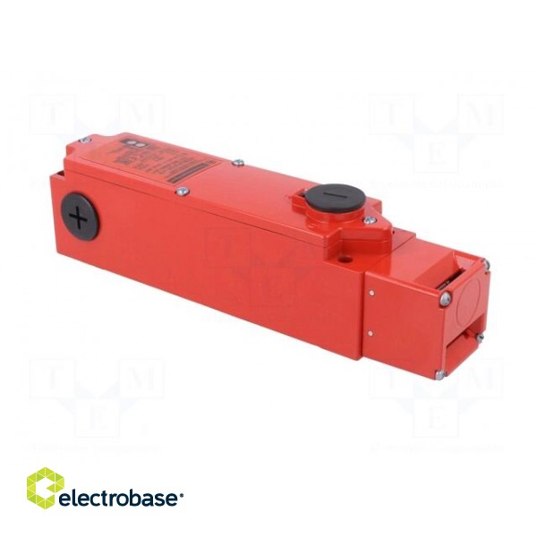Safety switch: bolting | XCSLF | NC x2 + NO | IP66 | metal | red | 24VDC image 8