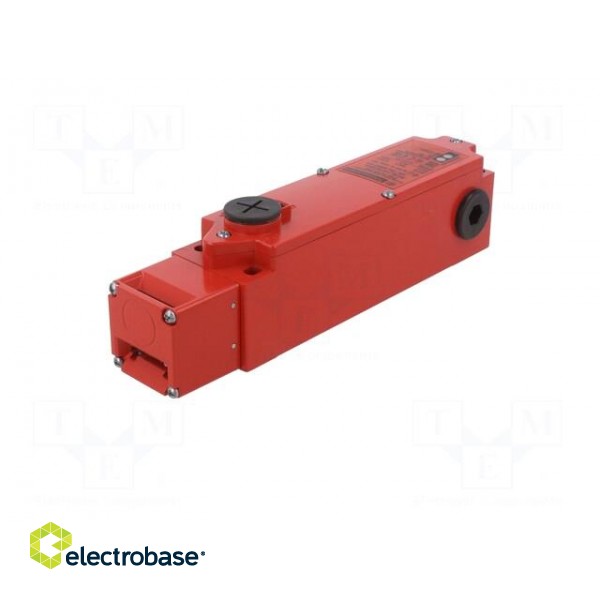 Safety switch: bolting | XCSLF | NC x2 + NO | IP66 | metal | red | 24VDC image 2