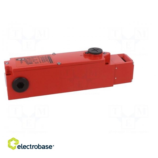 Safety switch: bolting | XCSLF | NC x2 + NO | IP66 | metal | red | 24VDC image 7