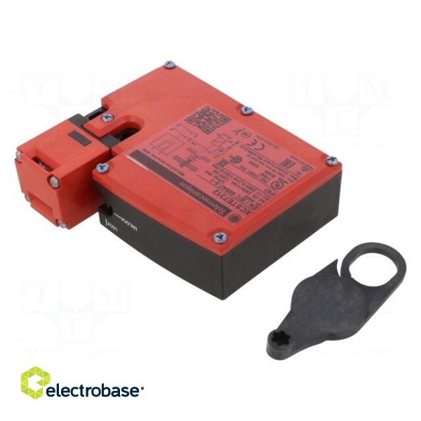 Safety switch: bolting | XCSTE | NC x2 | IP66 | Electr.connect: M16 paveikslėlis 1