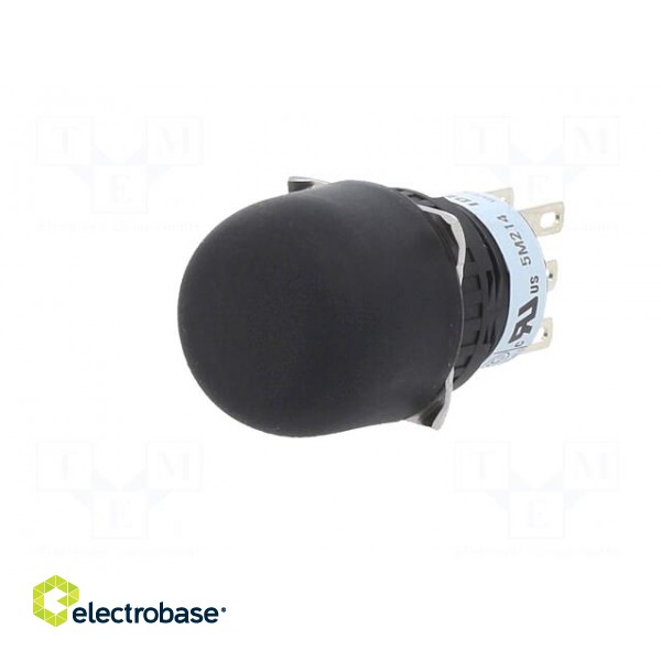 Safety switch: enabling switch | HE5B | DPDT | IP65 | plastic | black image 2