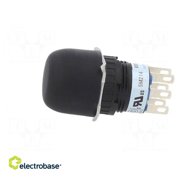Safety switch: enabling switch | HE5B | DPDT | IP65 | plastic | black image 3