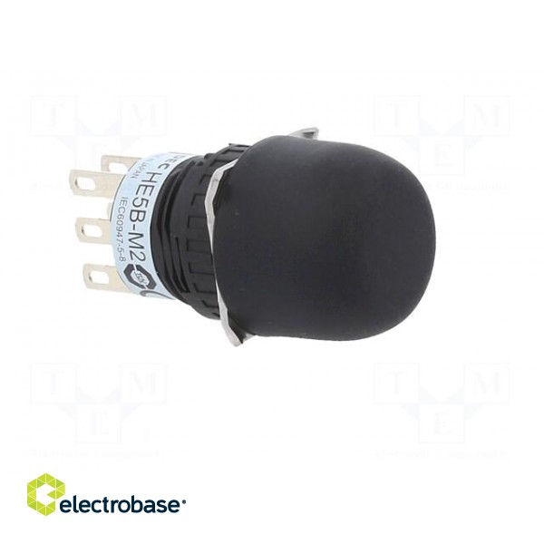Safety switch: enabling switch | HE5B | DPDT | IP65 | plastic | black image 8