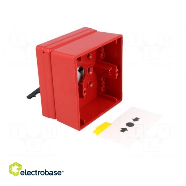 Safety switch: fire warning hand switch | Series: CXM | IP24 | 3A фото 2