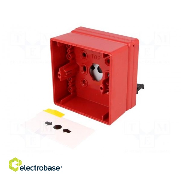 Safety switch: fire warning hand switch | Series: CXM | IP24 | 3A image 4