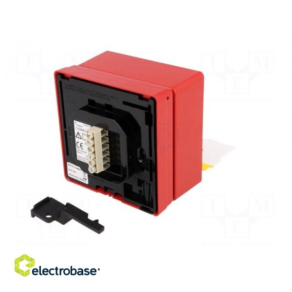 Safety switch: fire warning hand switch | CXM | SPDT | IP24 | ABS | red image 8