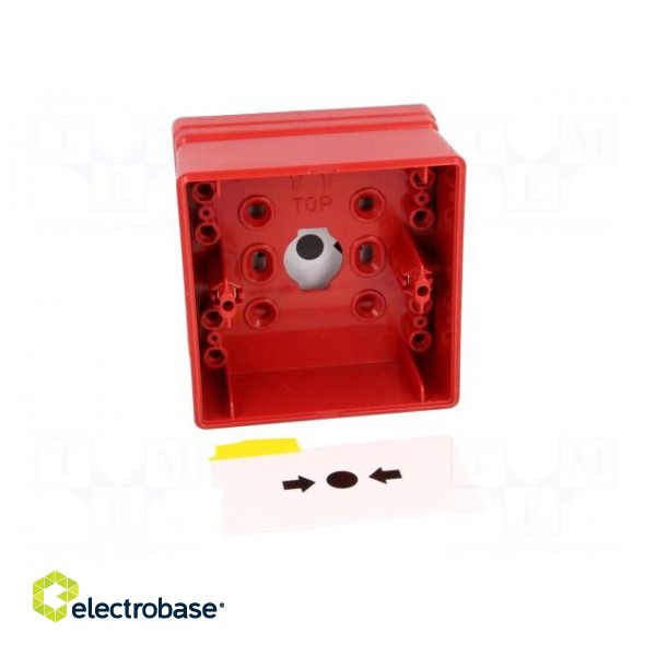 Safety switch: fire warning hand switch | Series: CXM | IP24 | 3A фото 3