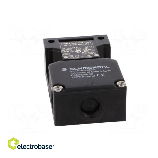 Safety switch: key operated | AZ 16 | NC x3 | IP67 | plastic | black image 5