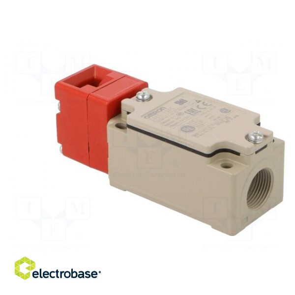 Safety switch: key operated | D4BS | NC x2 | Features: no key | IP67 paveikslėlis 4