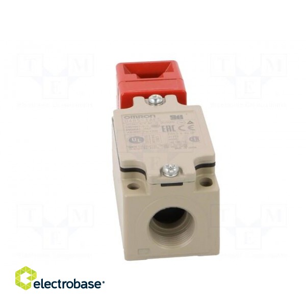 Safety switch: key operated | D4BS | NC x2 | Features: no key | IP67 image 5