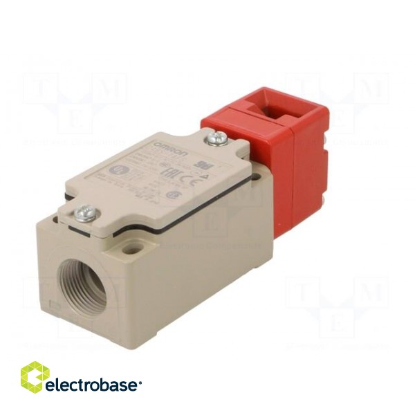 Safety switch: key operated | D4BS | NC x2 | Features: no key | IP67 paveikslėlis 6