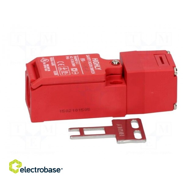 Safety switch: key operated | EK | NC | Features: with flat key | IP65 image 3