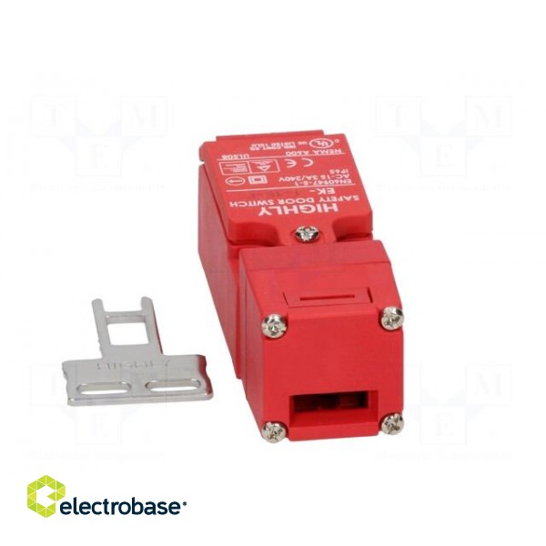 Safety switch: key operated | Series: EK | Contacts: NC | IP65 image 5