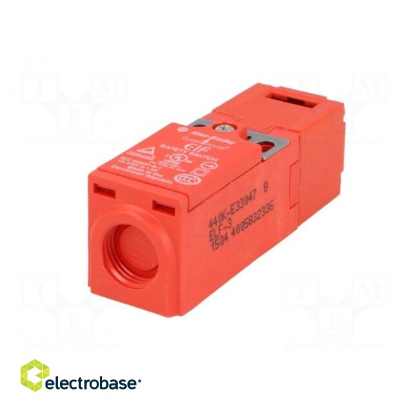 Safety switch: key operated | Series: ELF | Contacts: NC x2 | IP67 image 6