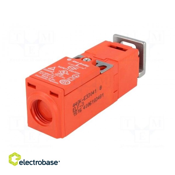 Safety switch: key operated | ELF | NC x2 | IP67 | Electr.connect: M16 image 6